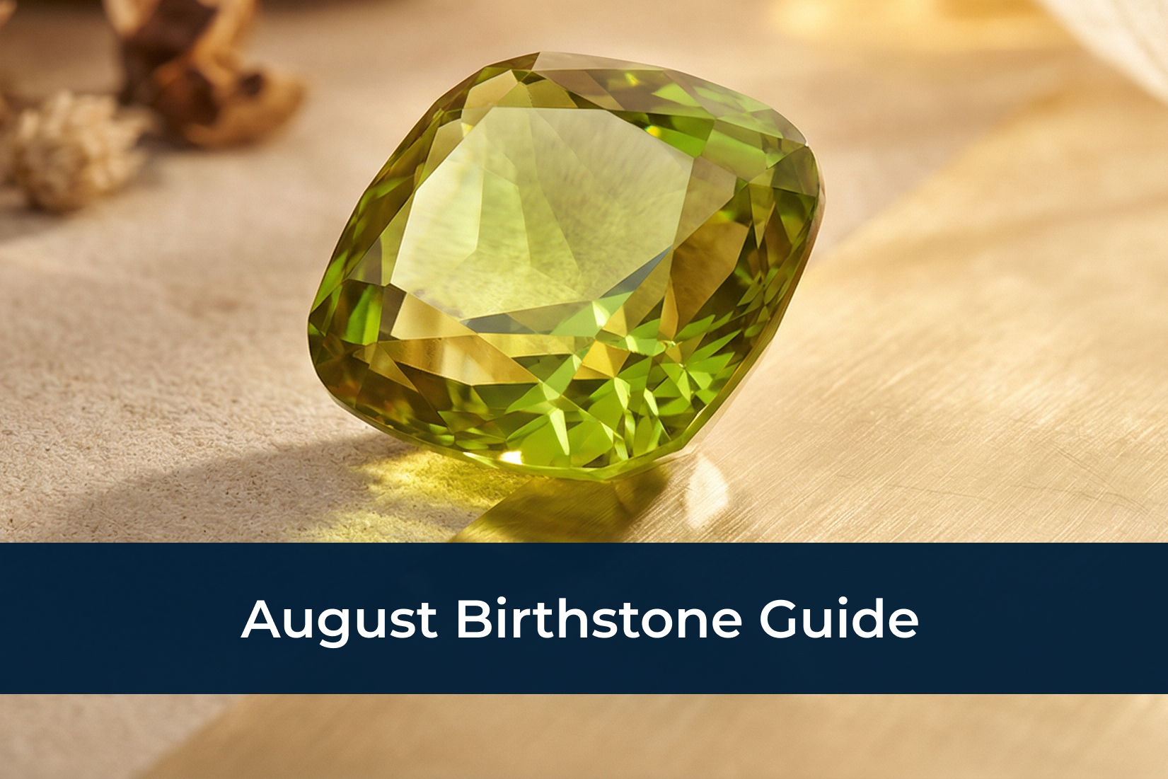 August Birthstone Peridot