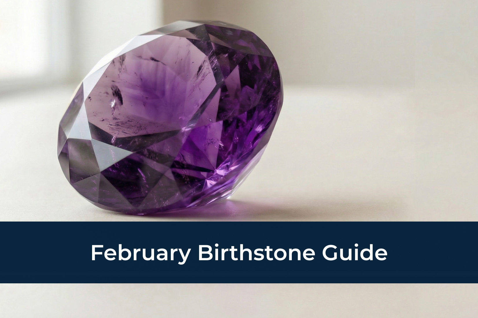 February Birthstone Amethyst
