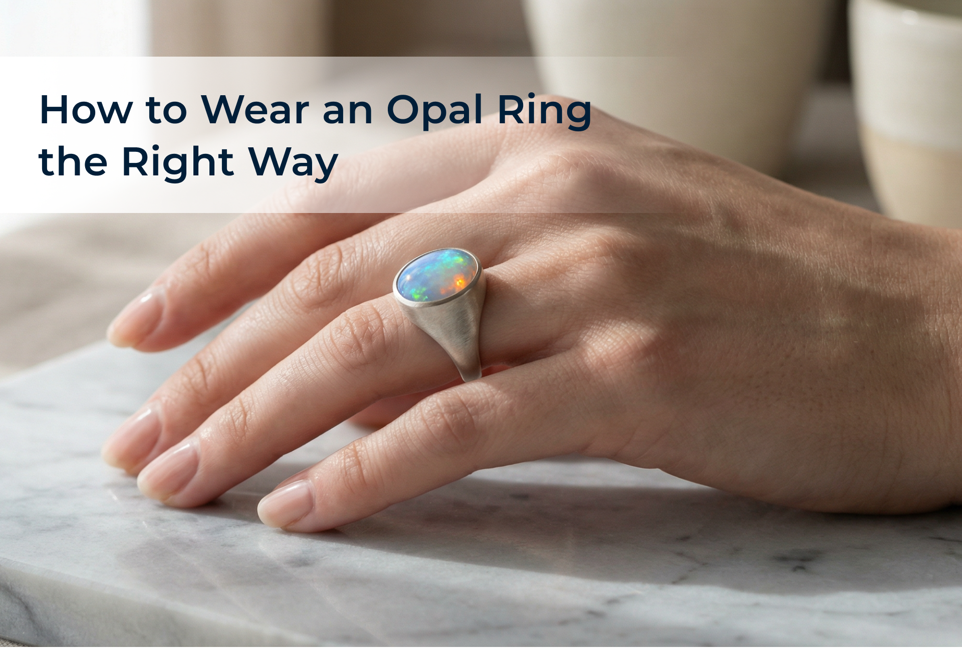 How to Wear an Opal Ring the Right Way According to Astrology