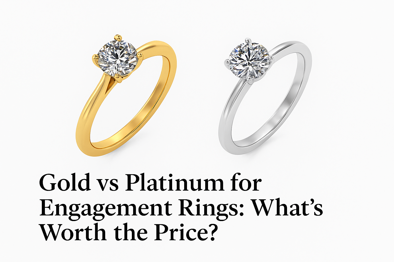 Gold vs Platinum for Engagement Rings: What's Worth the Price ...
