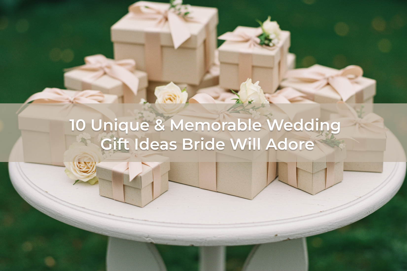 Wedding Gift Ideas for Bride