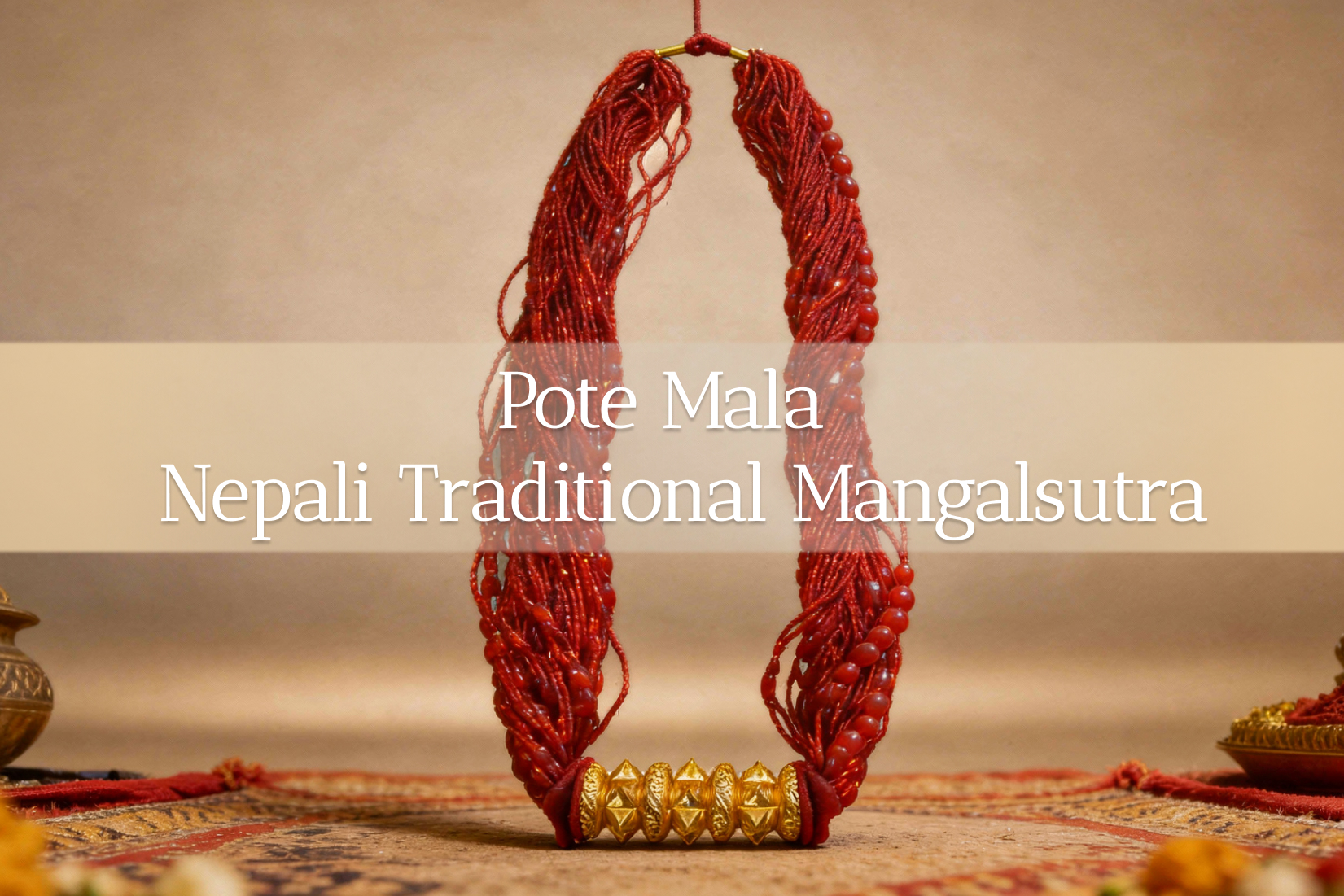 Nepali Mangalsutra - Pote mala