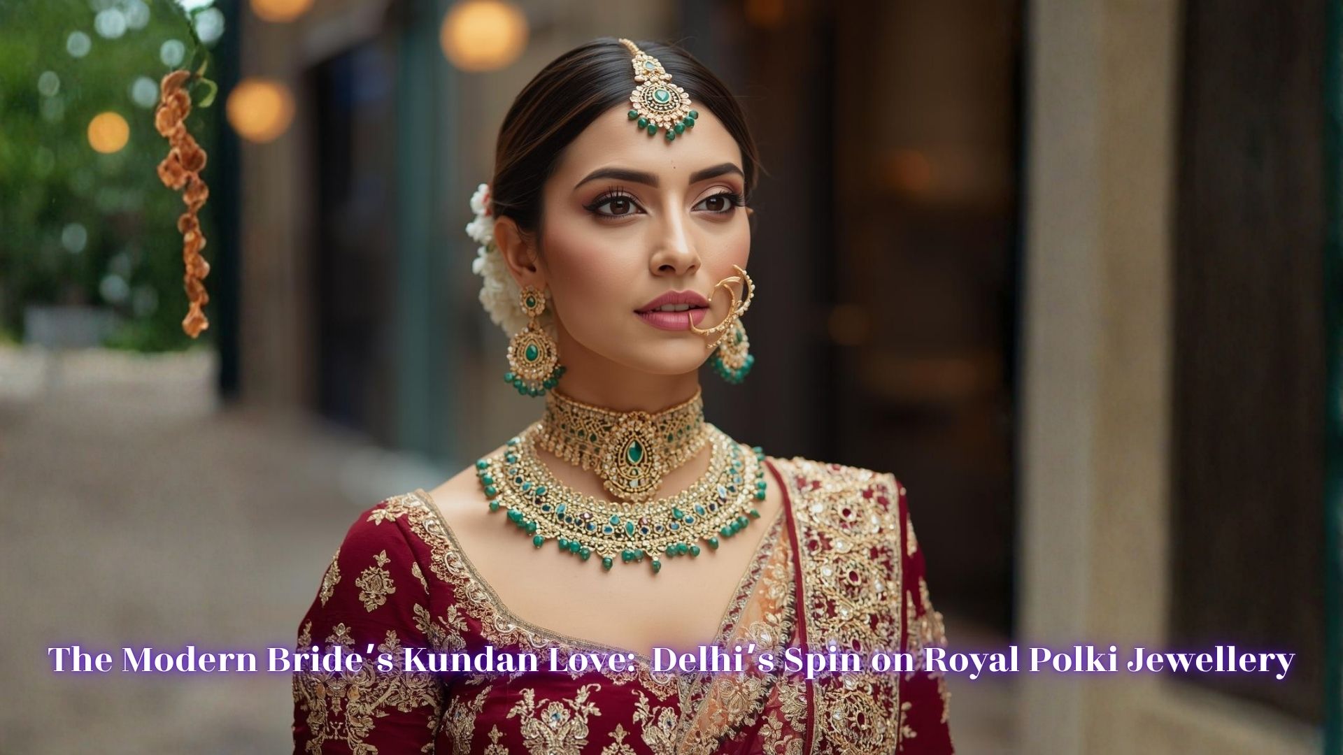The Modern Bride’s Kundan Love: Delhi’s Spin on Royal Polki Jewellery