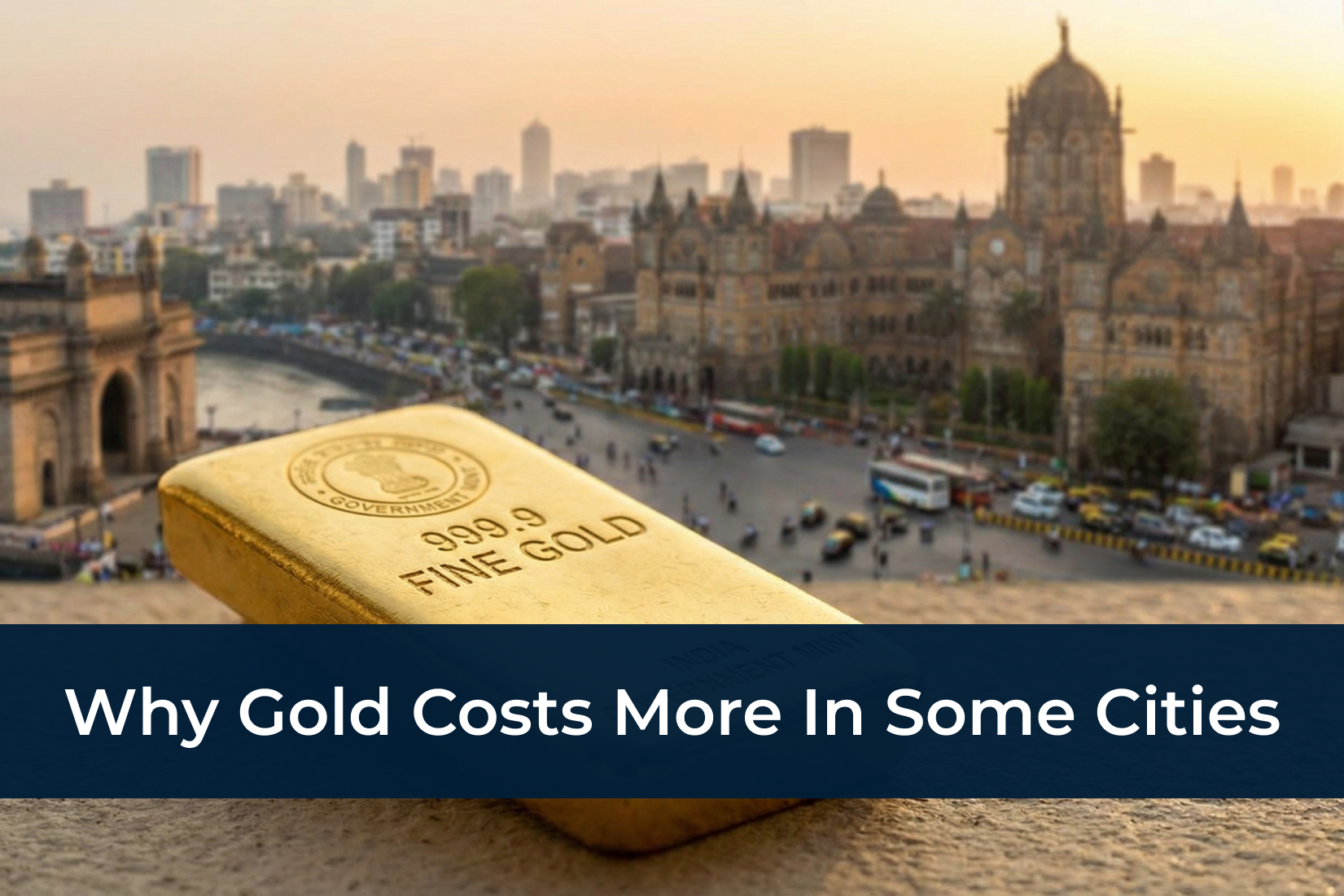 Why Gold Costs More in Some Indian Cities Than Others