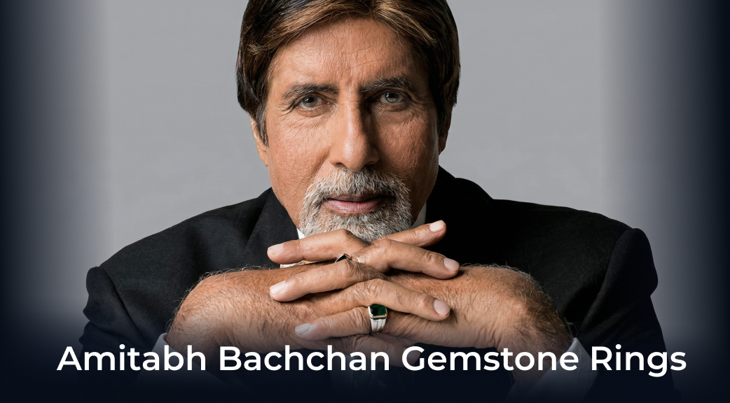 Banner Amitabh Bachchan Gemstone Rings