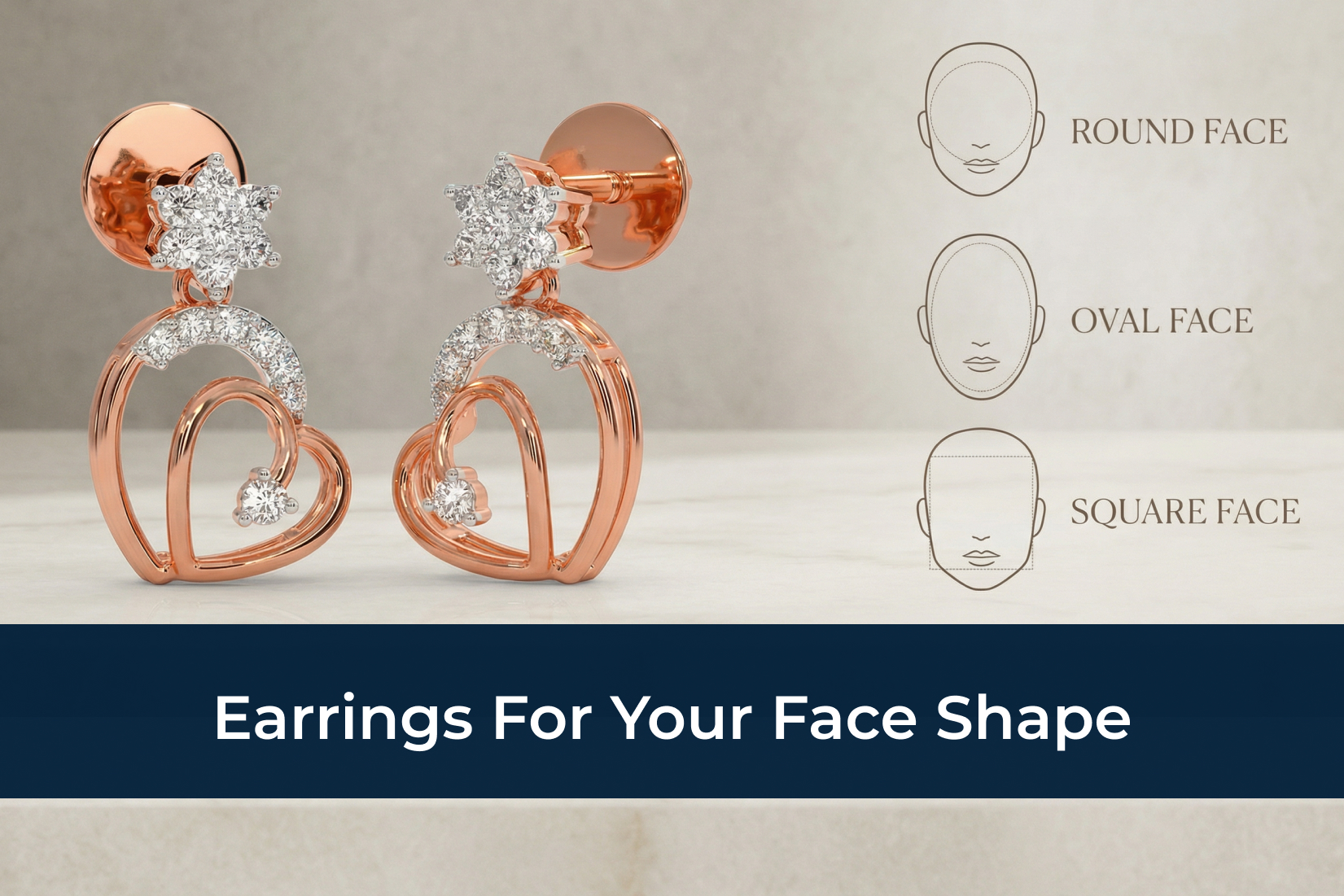 Earrings for your face shape
