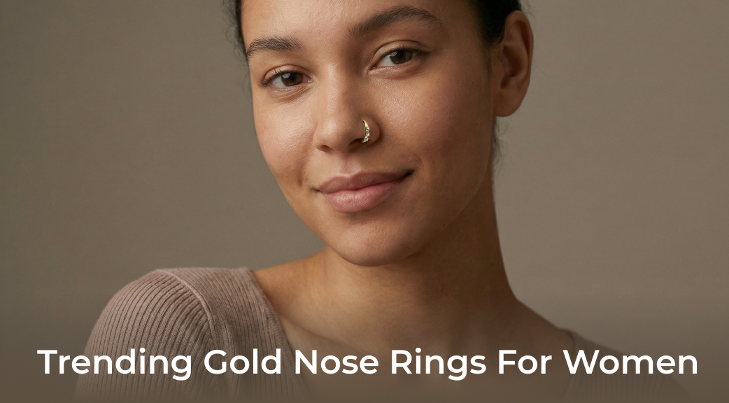 Banner Trending Gold Nose Rings For Women