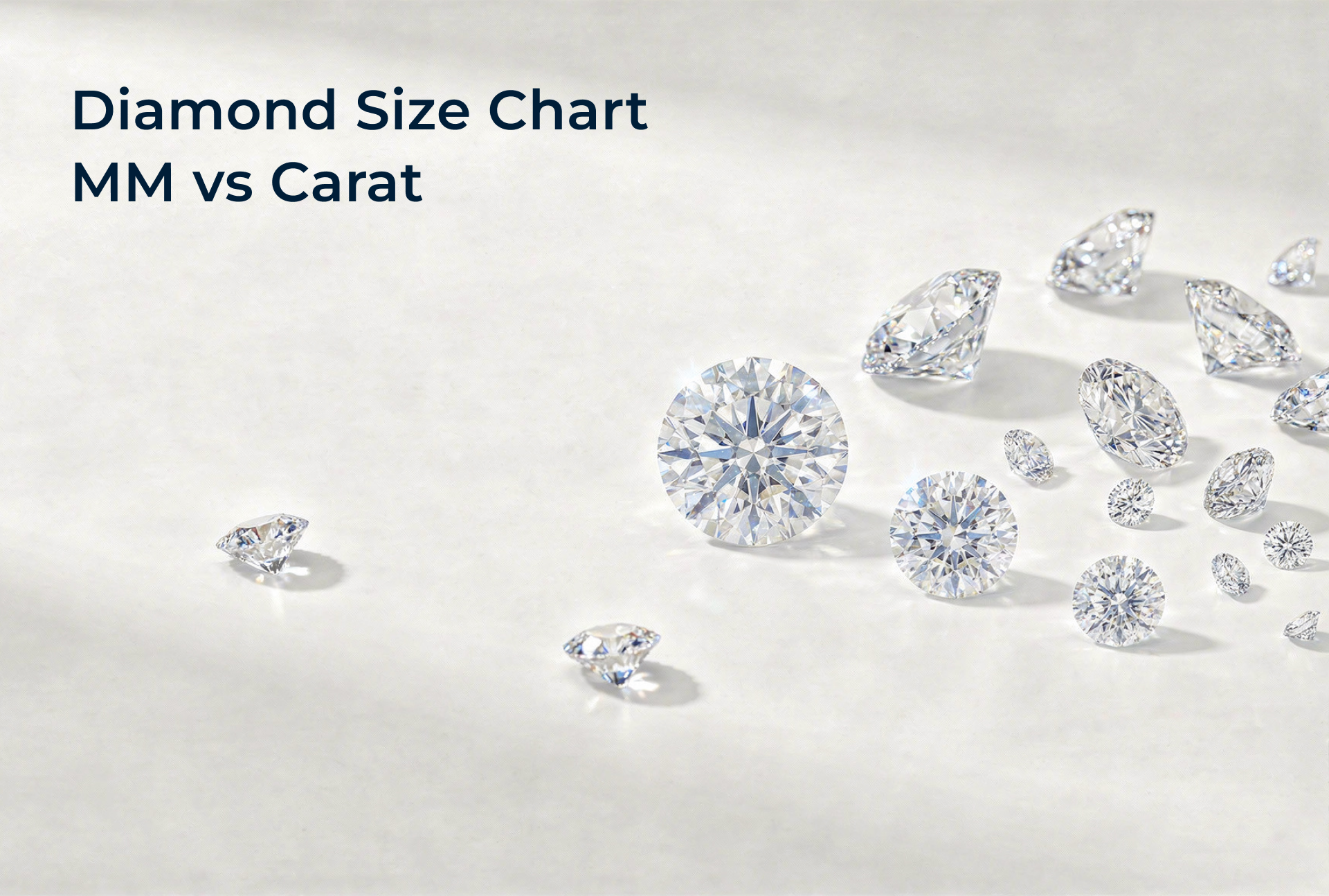 Diamond Size Chart MM vs Carat