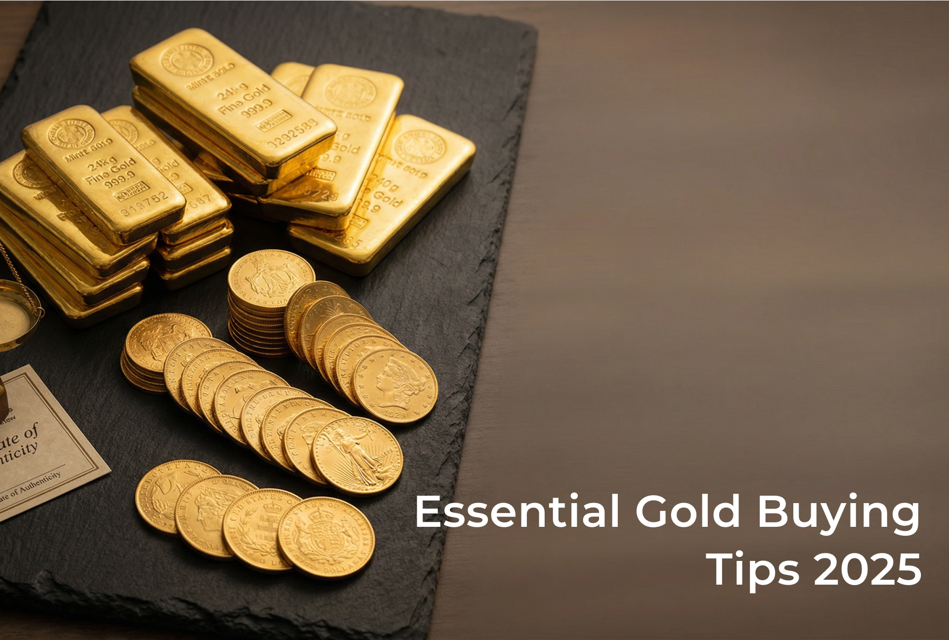 9 Essential Tips for Buying Gold Coins & Bars in 2025