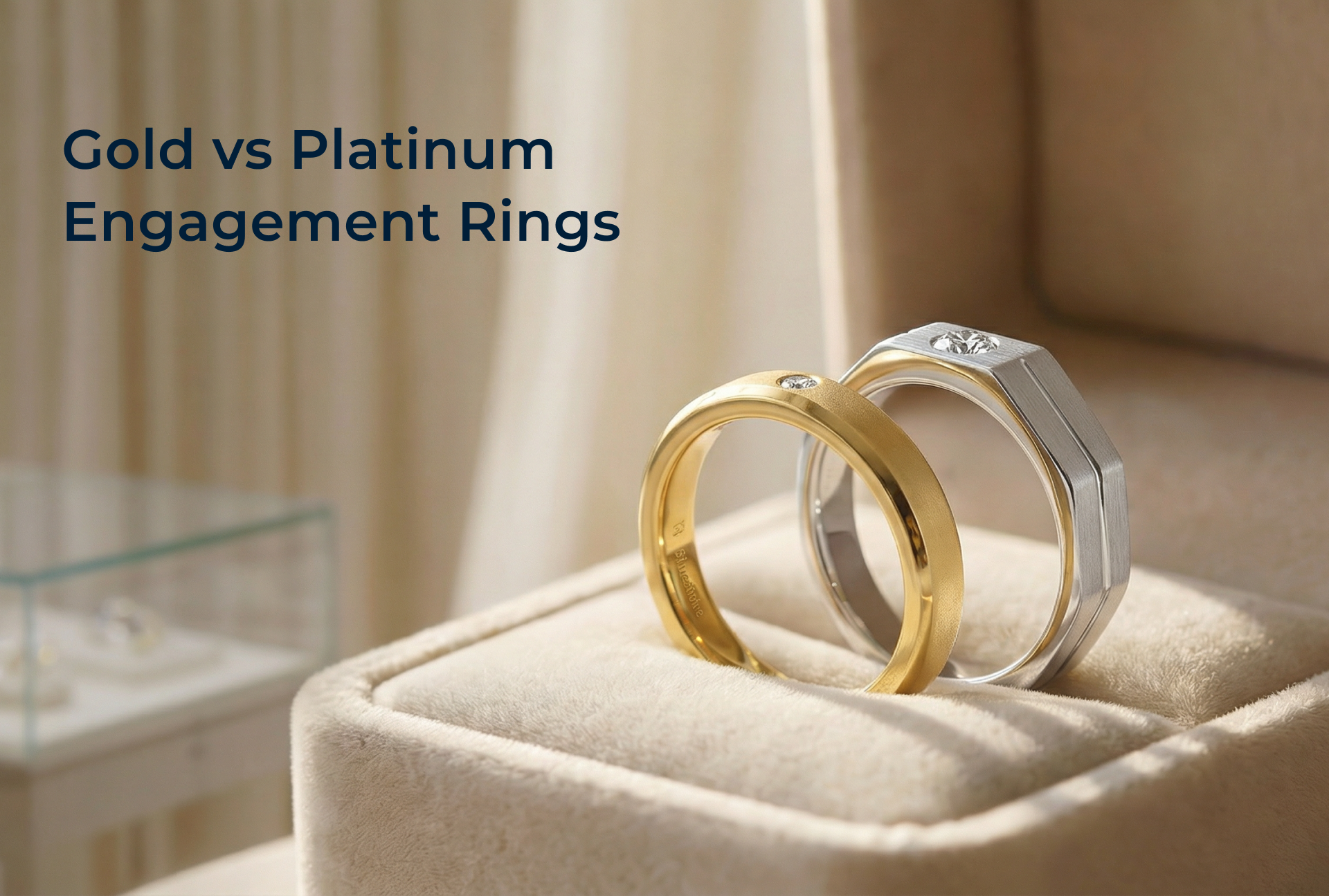 Gold vs Platinum Engagement Rings