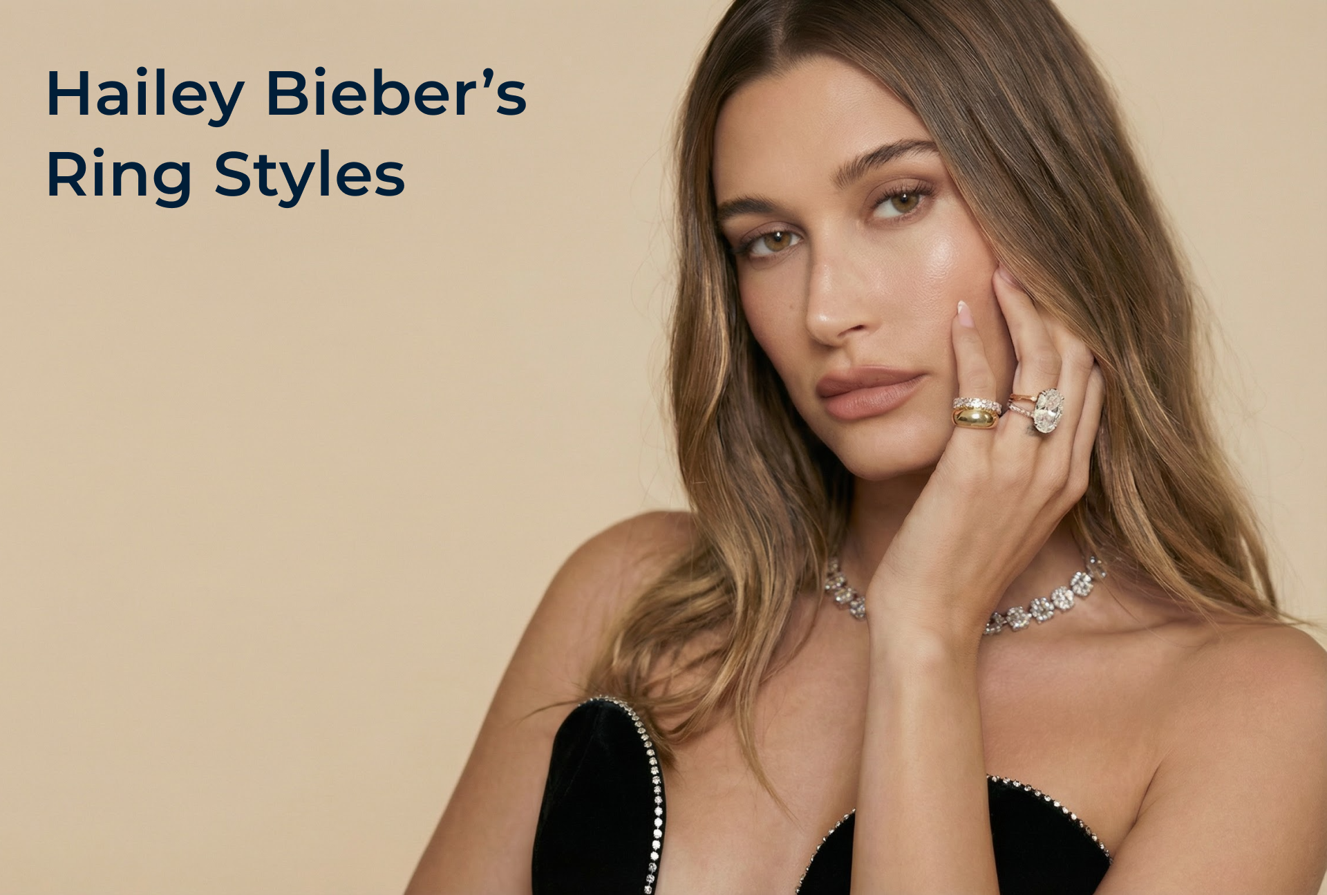 Hailey Bieber’s Engagement & Wedding Rings: Cost, Style & Details