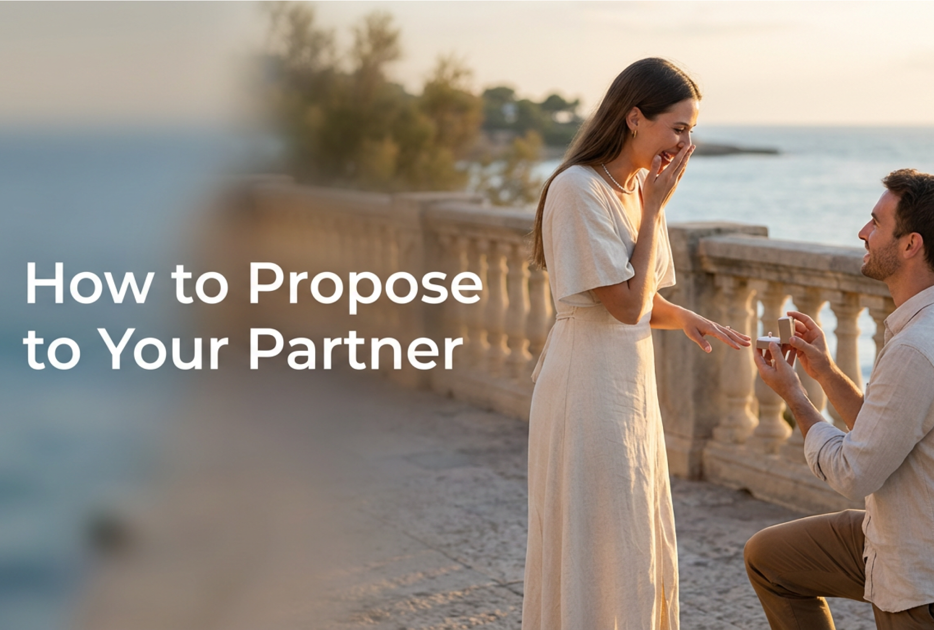 How to propose your partner