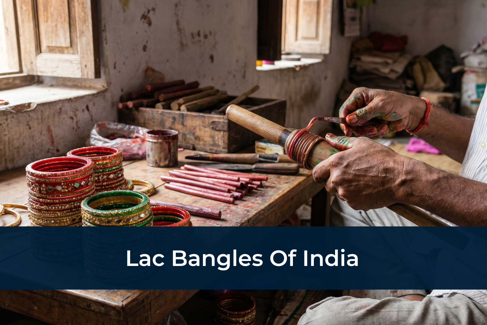 Lac Bangles Of India