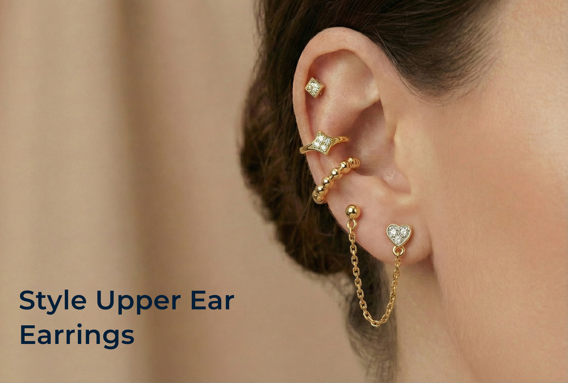 How to Style Upper Ear Earrings: Minimalist & Edgy