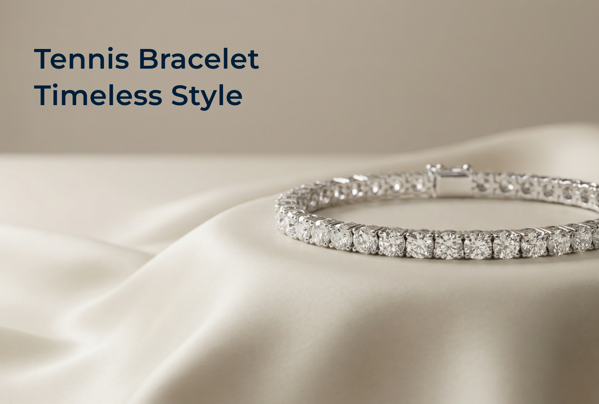 Tennis Bracelet Timeless Style