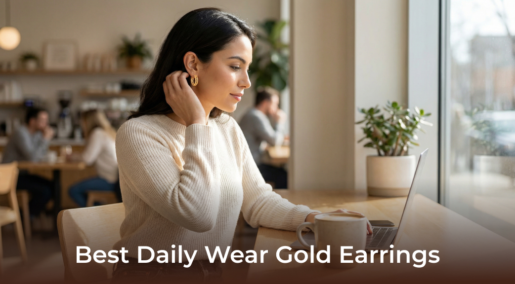 Best Daily Wear Gold Earrings for Everyday Use