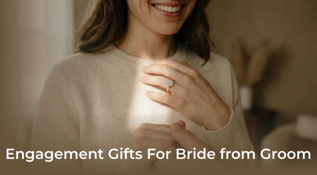 Banner Engagement Gifts For Bride from Groom