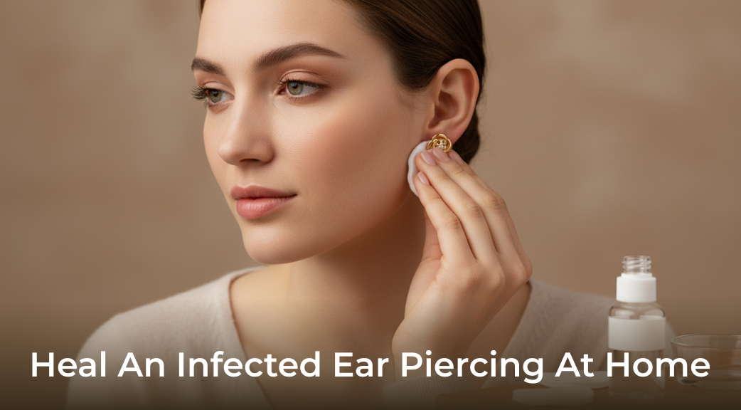 How to Heal an Infected Ear Piercing at Home
