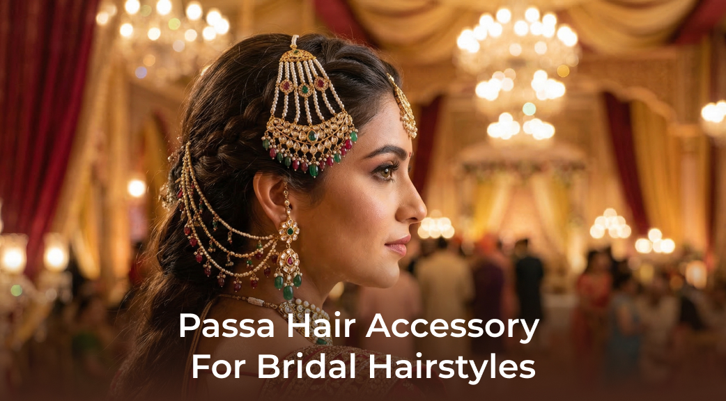 Banner Passa Hair Accessory For Bridal Hairstyles