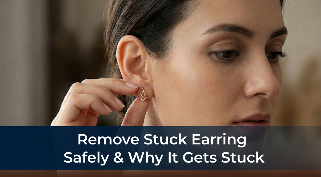 How to Remove a Stuck Earring Safely & Why Earrings Get Stuck