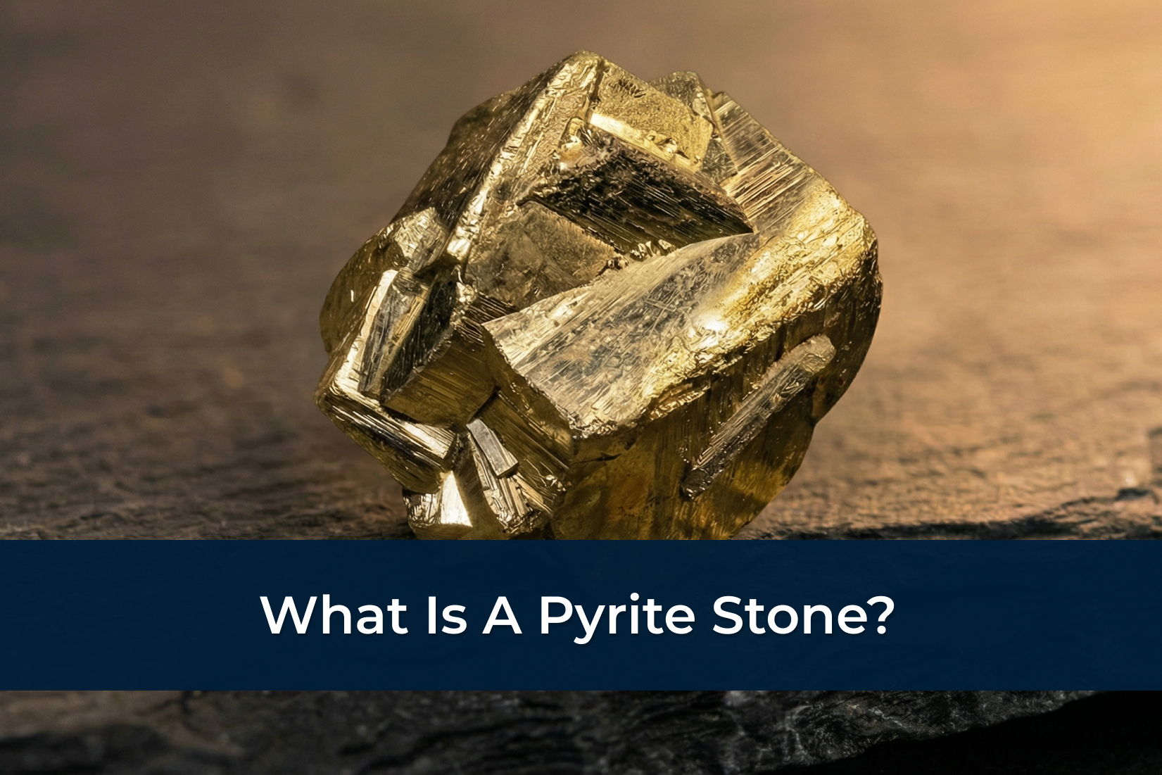 Banner What Is A Pyrite Stone?