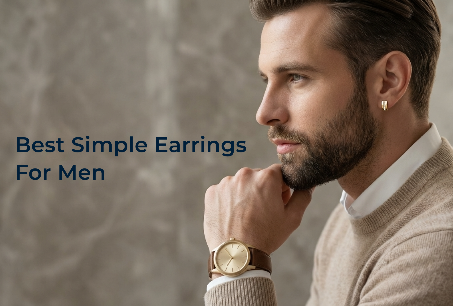Best Simple Earrings For Men