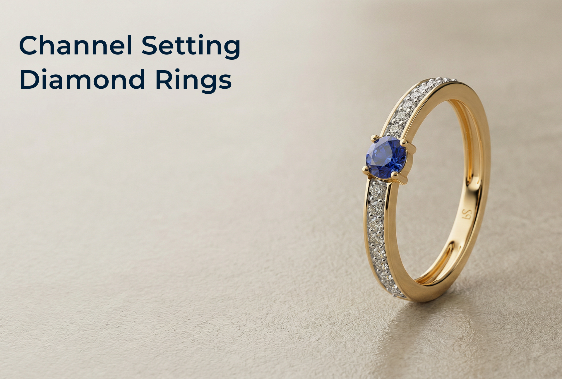 Channel Setting Diamond Rings