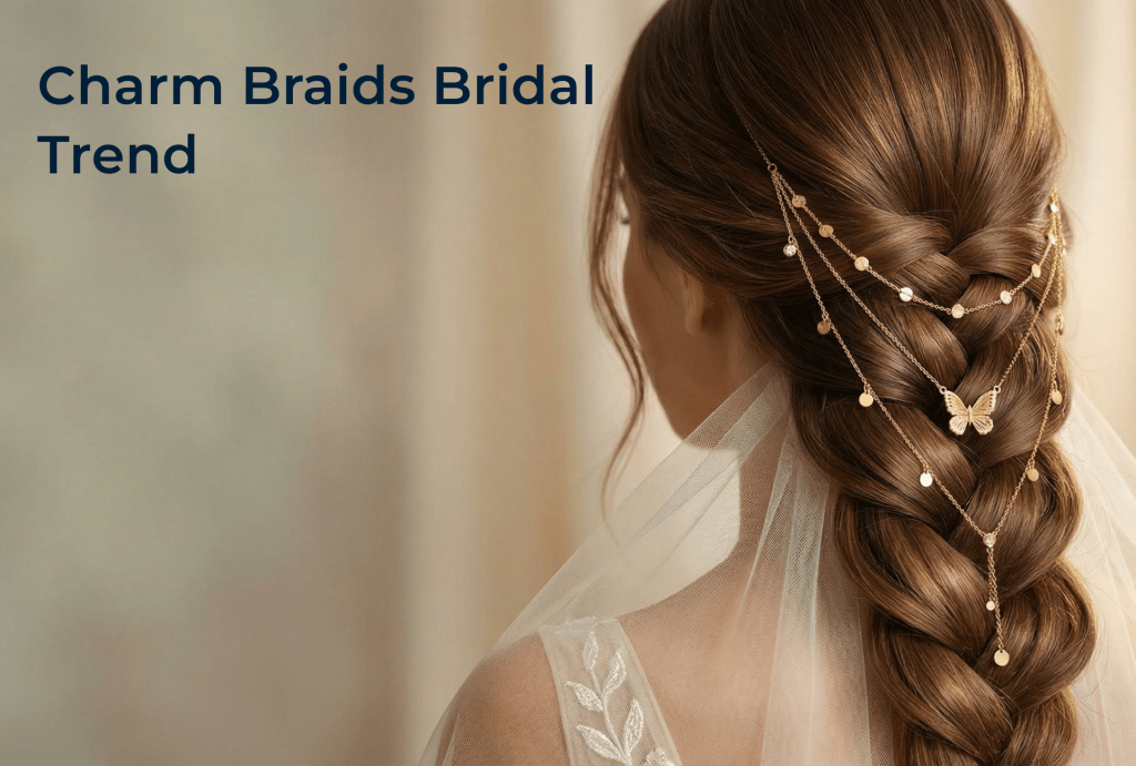 Charm Braids Are the New Bridal Trend: How to Use Your Jewellery as ...