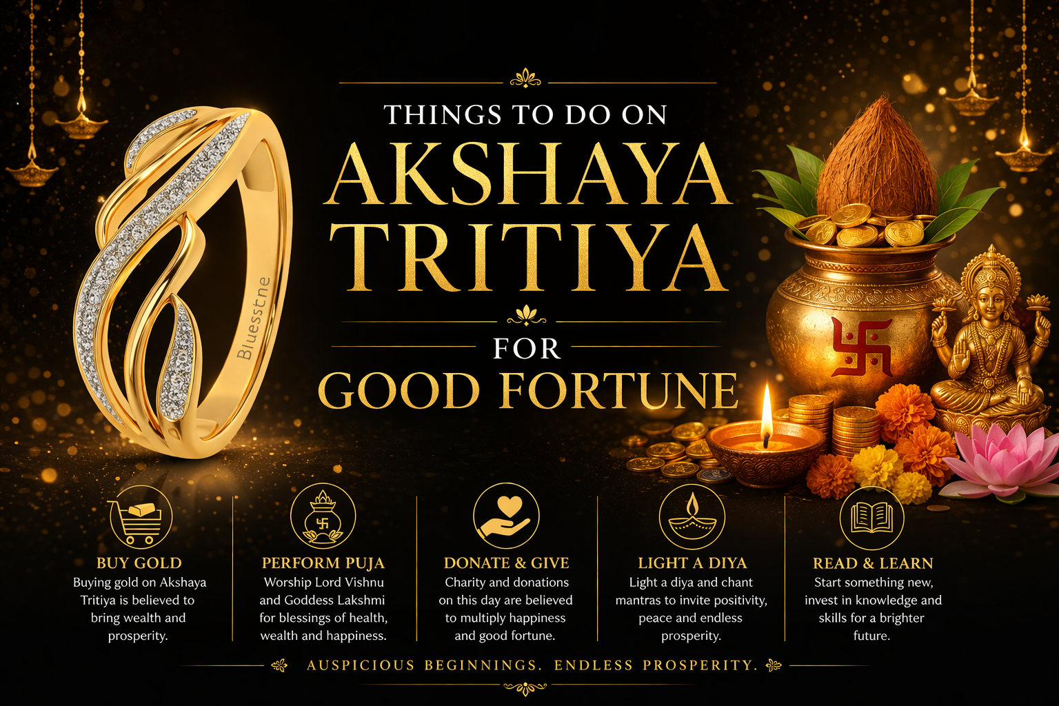 Things to Do on Akshaya Tritiya for Good Fortune