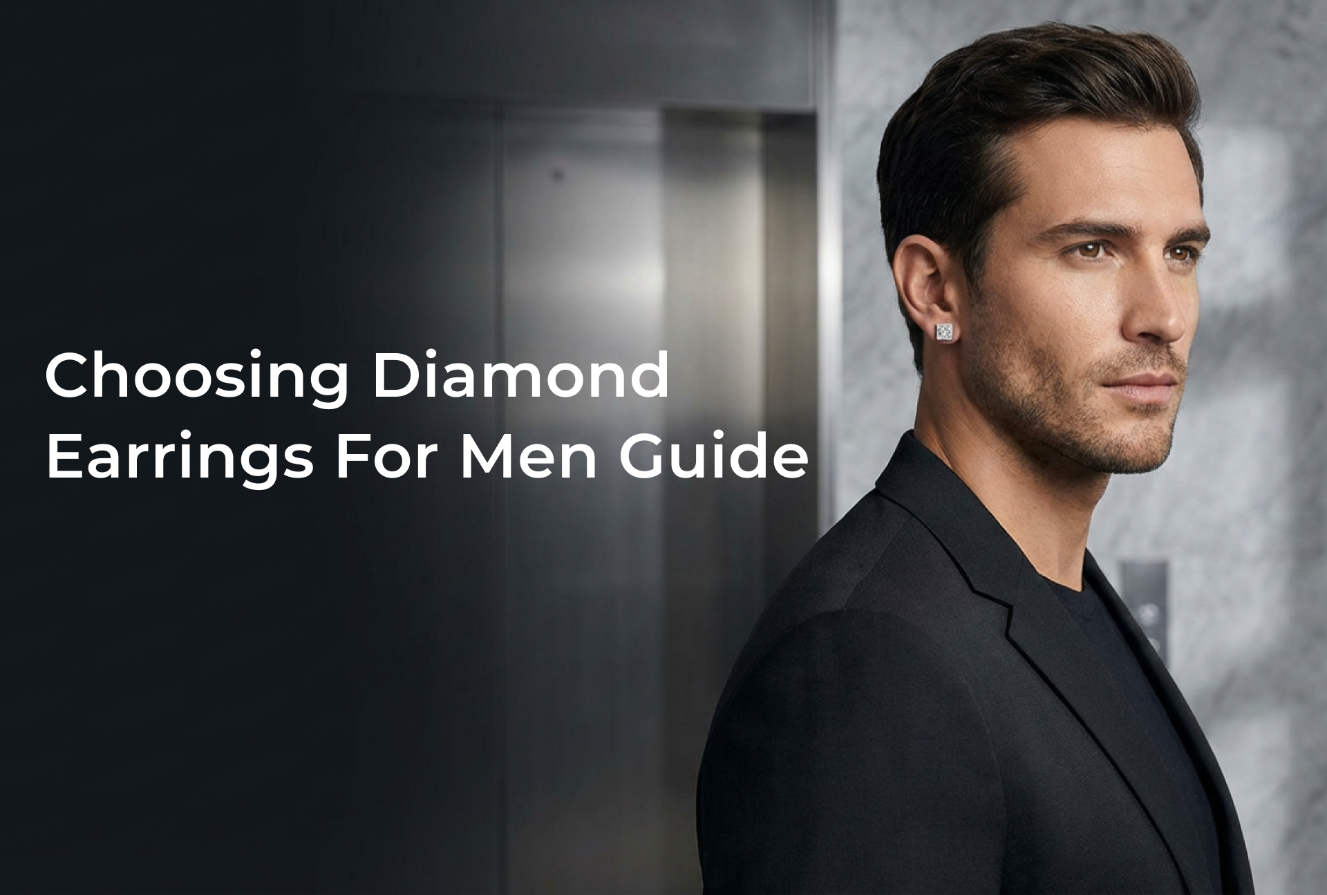 Choosing Diamond Earrings For Men Guide