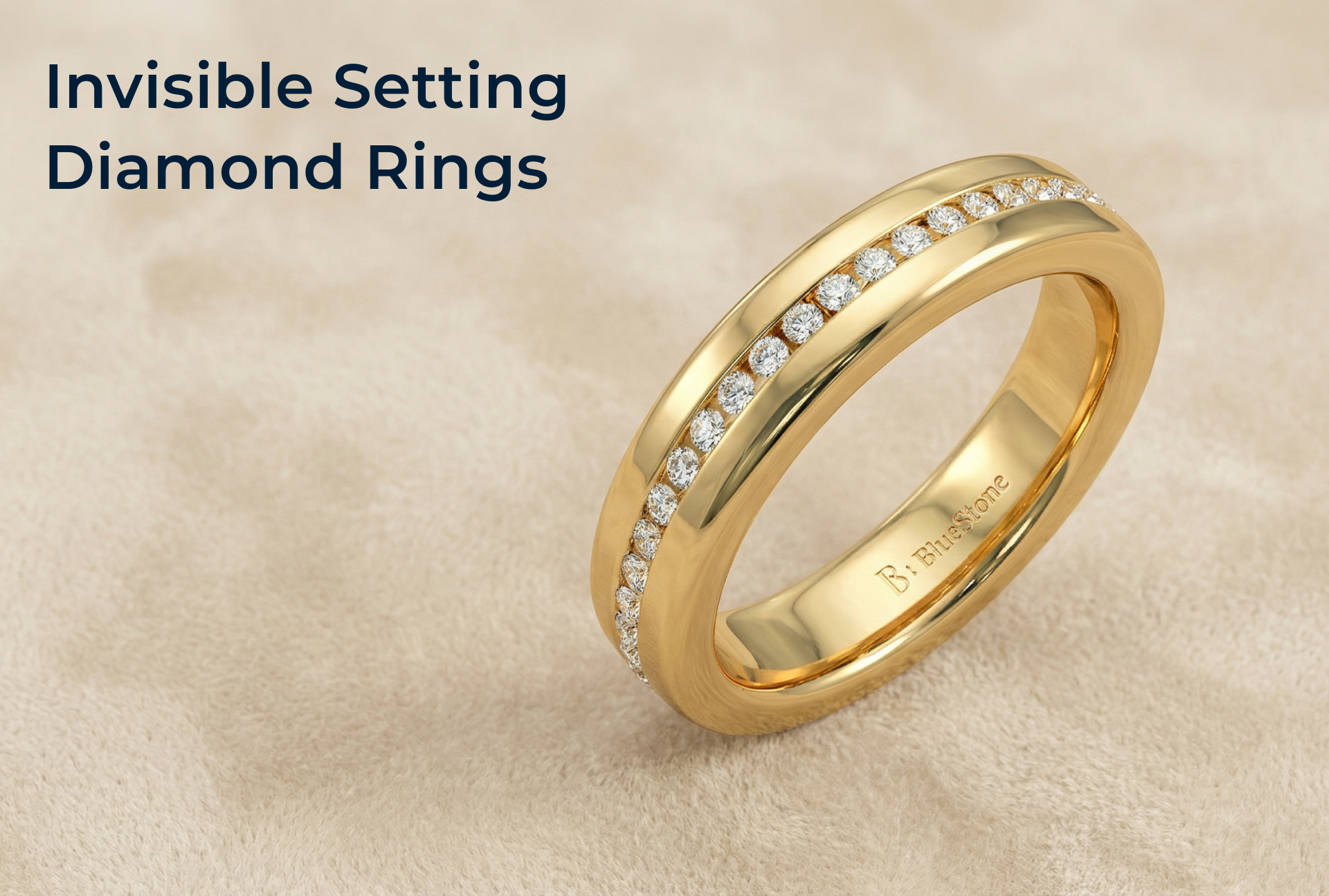 Invisible Setting Diamond Rings: Seamless Sparkle Explained