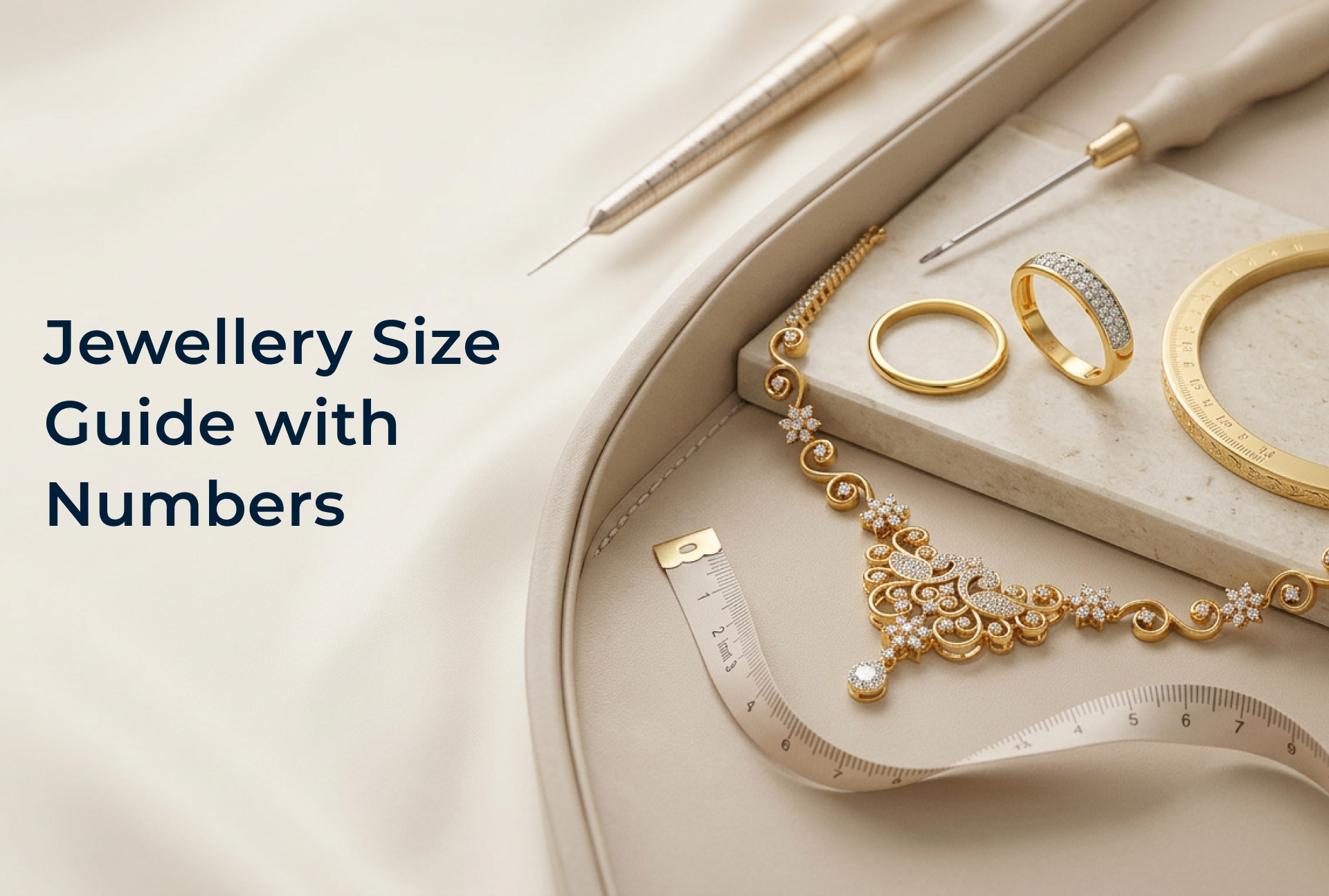 Jewellery Sizes Explained with Numbers – Ring Size, Chain Length & Bangle Diameter