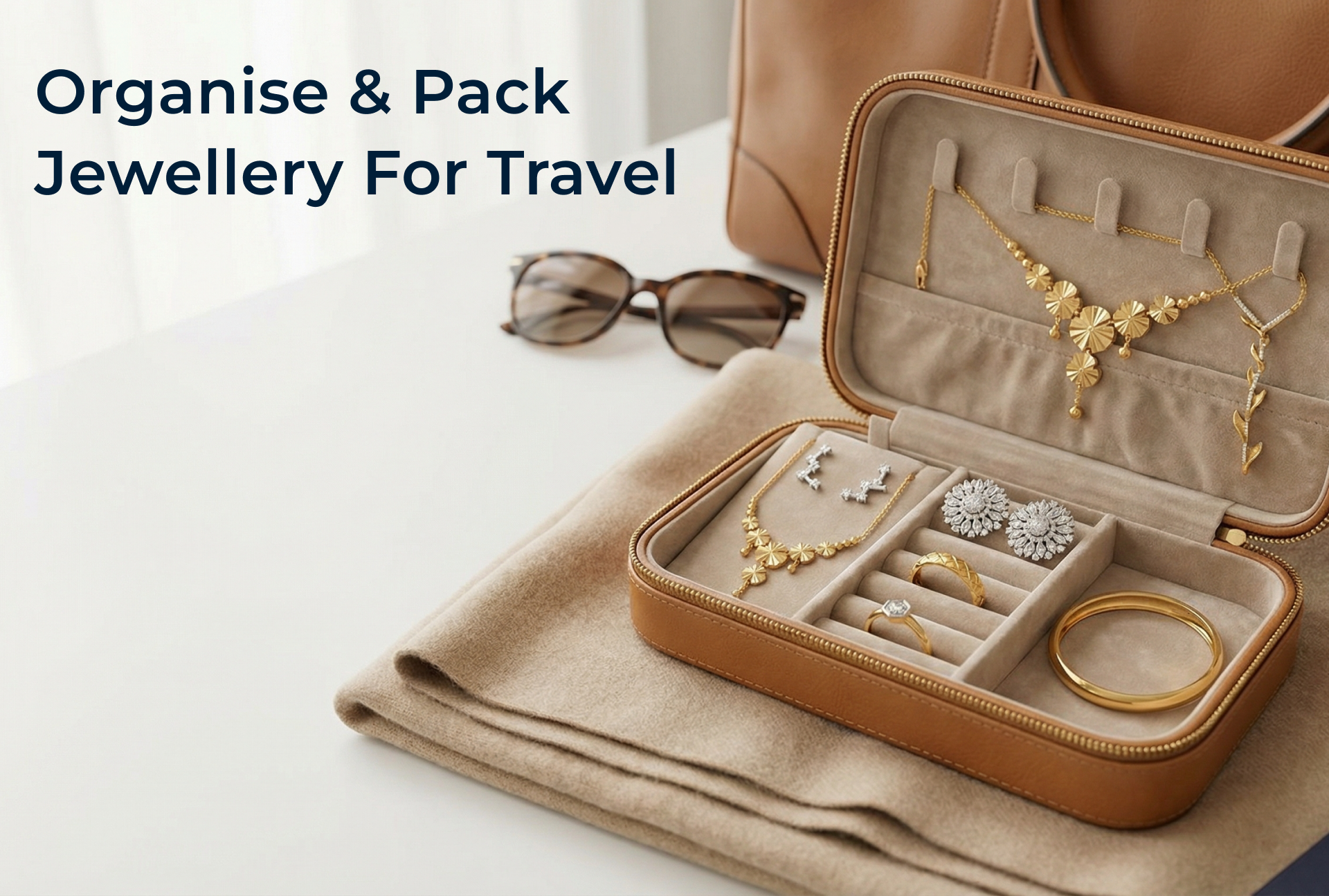 Organise & Pack Jewellery For Travel