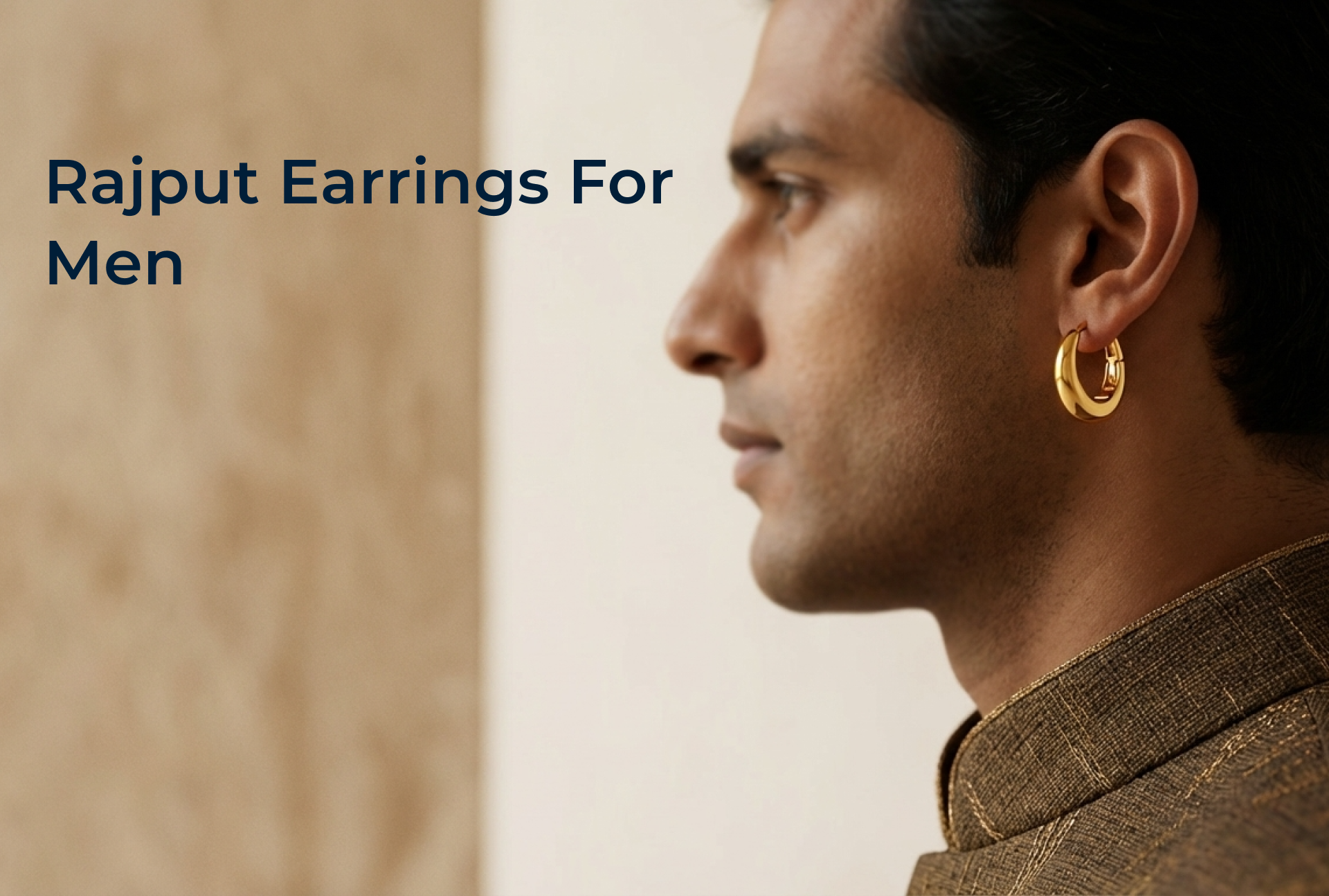 The Story Behind Rajput Earrings for men and Their Royal Influence