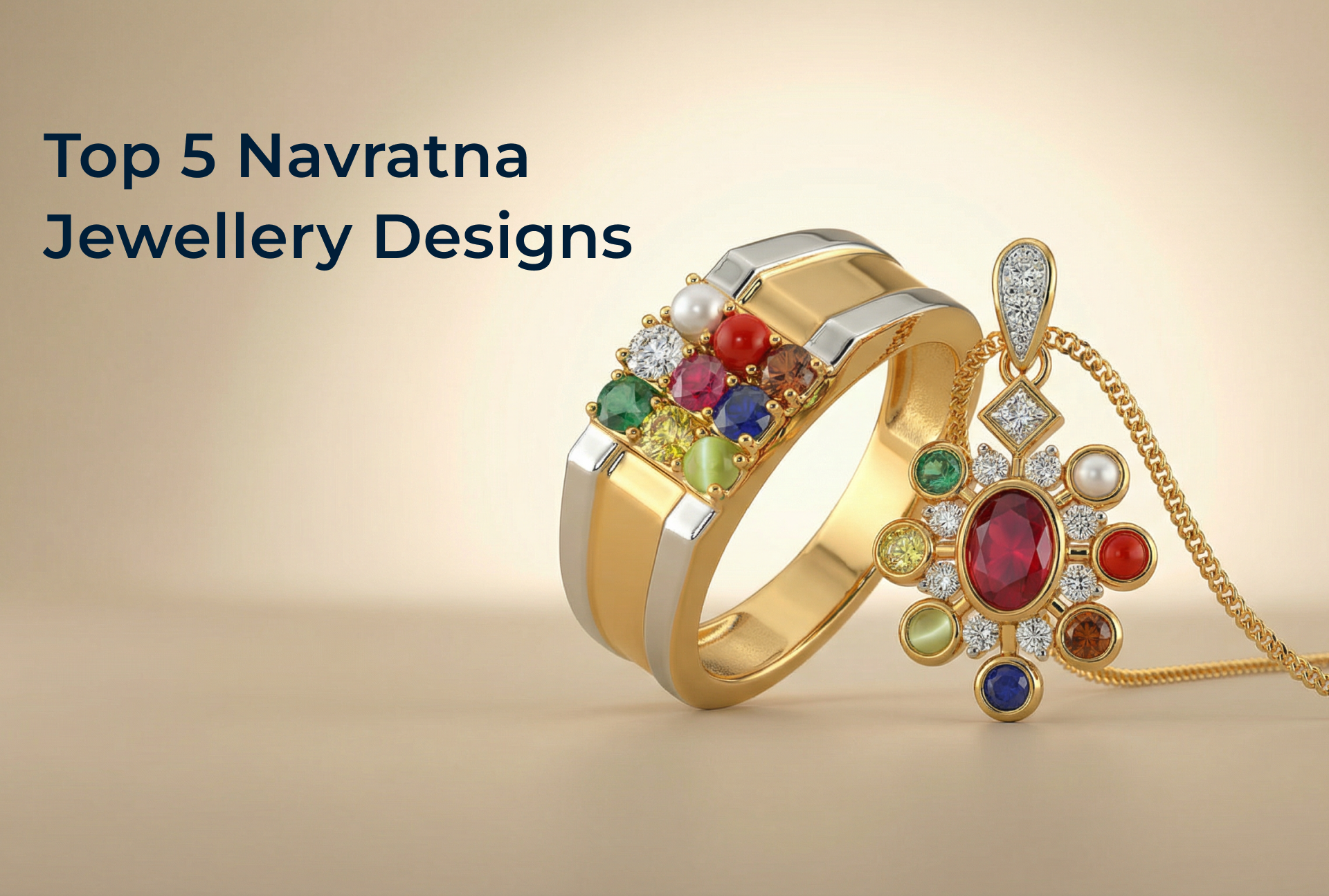 Top 5 Navratna Jewellery Designs