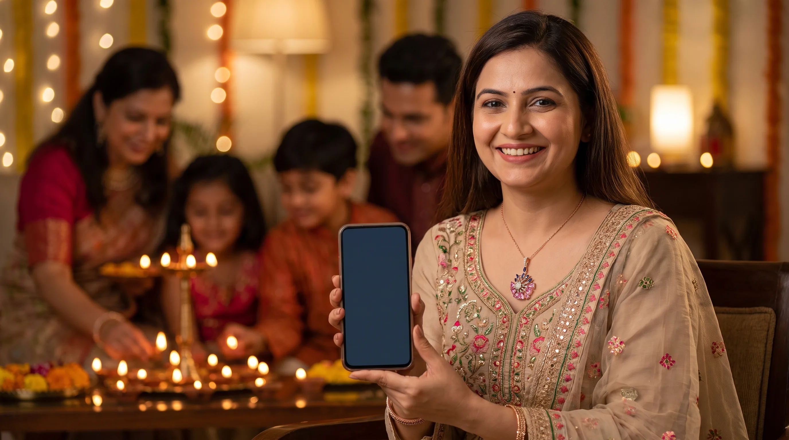 diwali status video download 2026 hero with The Thaloria Pendant