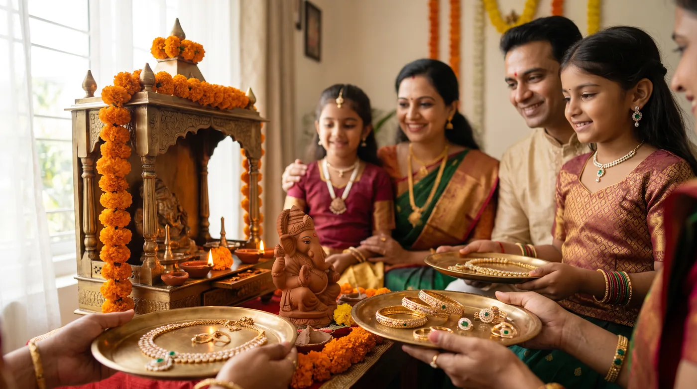 Ganesh Chaturthi wishes 2026 family celebration hero