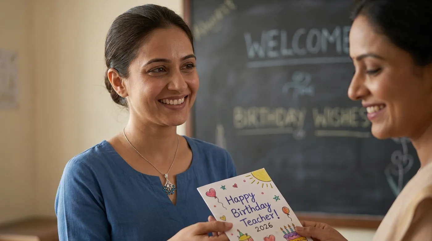 100+ Happy Birthday Wishes for Teacher Card (2026)