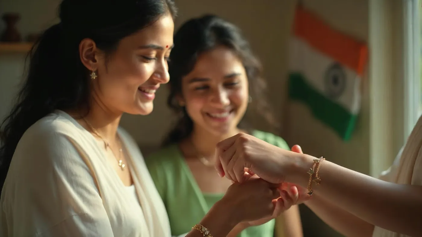 Independence Day quotes in English 2026 hero, mother gifting The Shining Star Bracelet