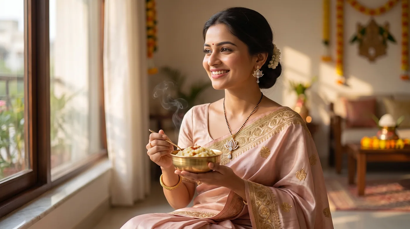 Pongal 2027 hero featuring The Shubhlatika Mangalsutra Necklace