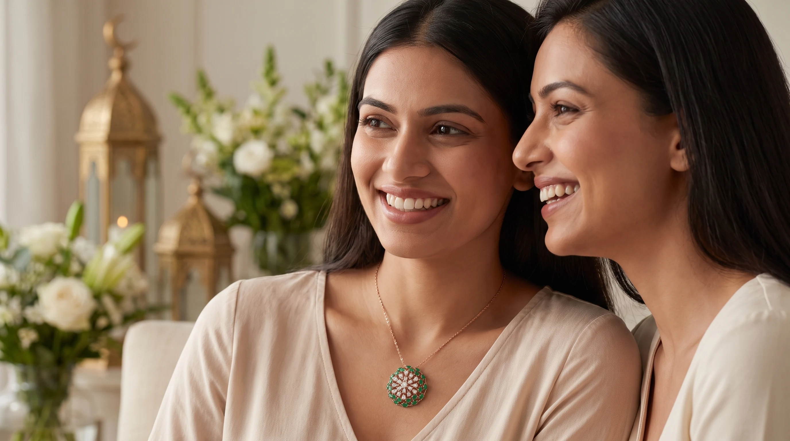 eid greetings for friends 2026 with The Lumeelle Cluster Pendant