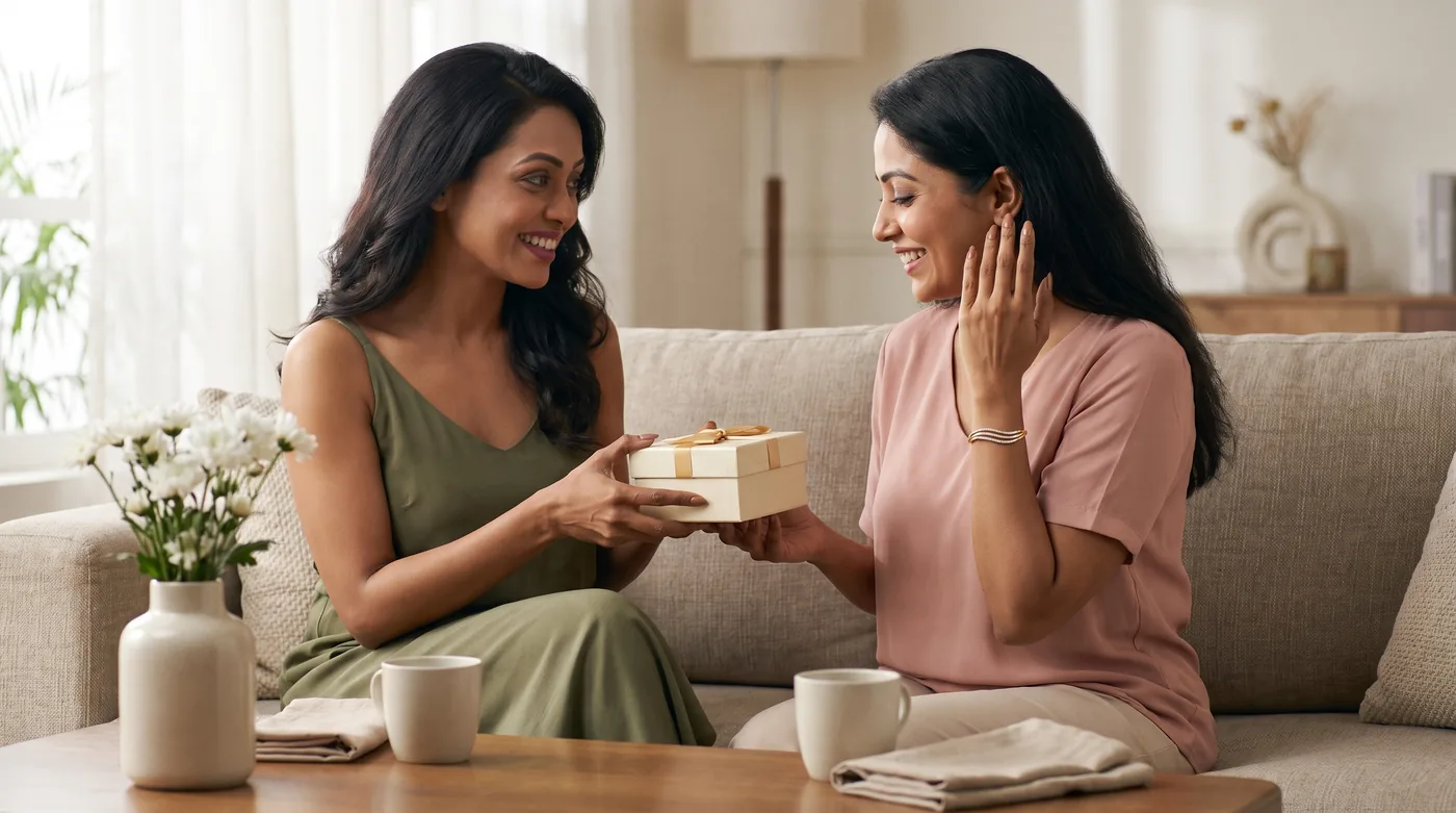 Friendship day gifts for best friend 2026 hero with The Muricelle Bangle