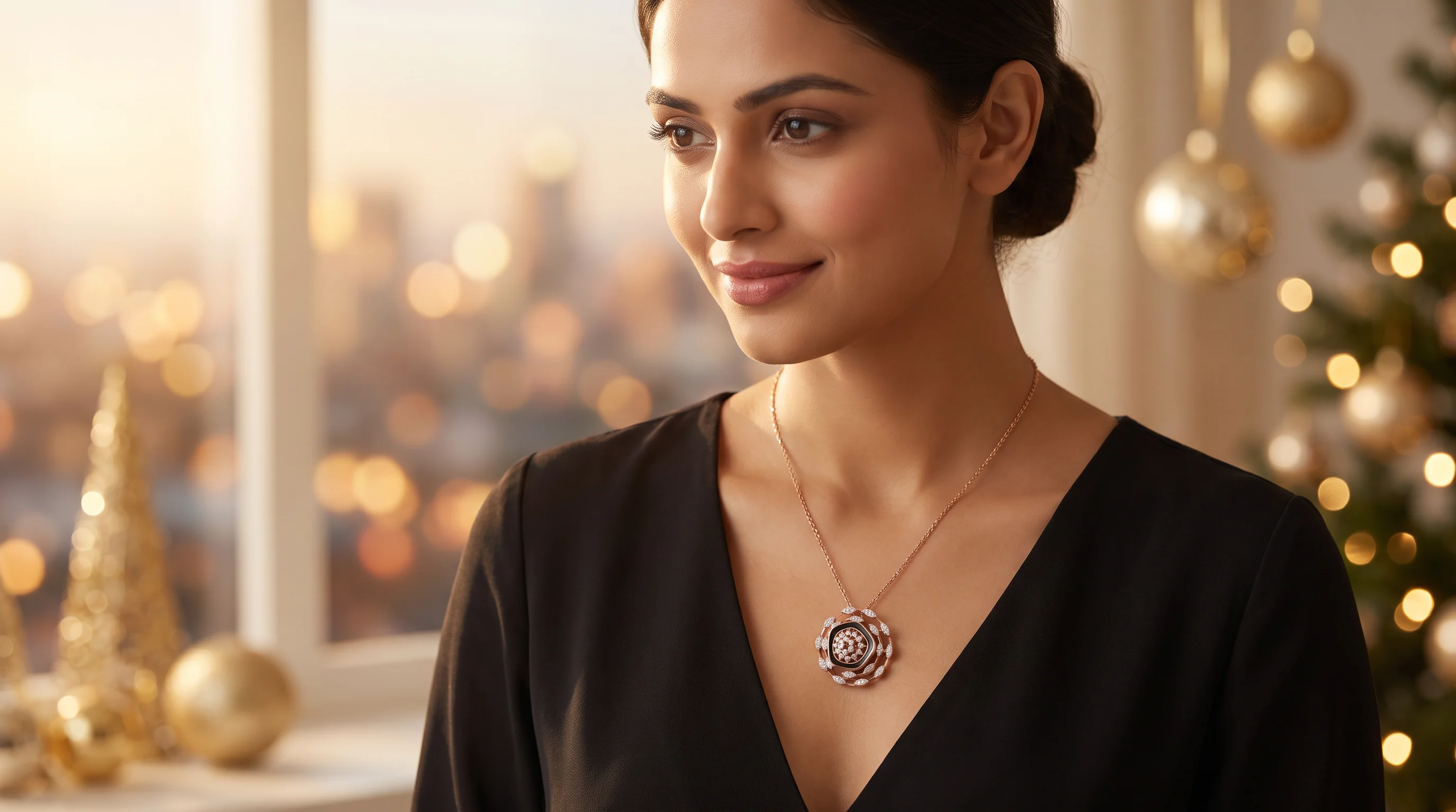 New Year Shayari in English 2026 hero with The Teshvarya Pendant