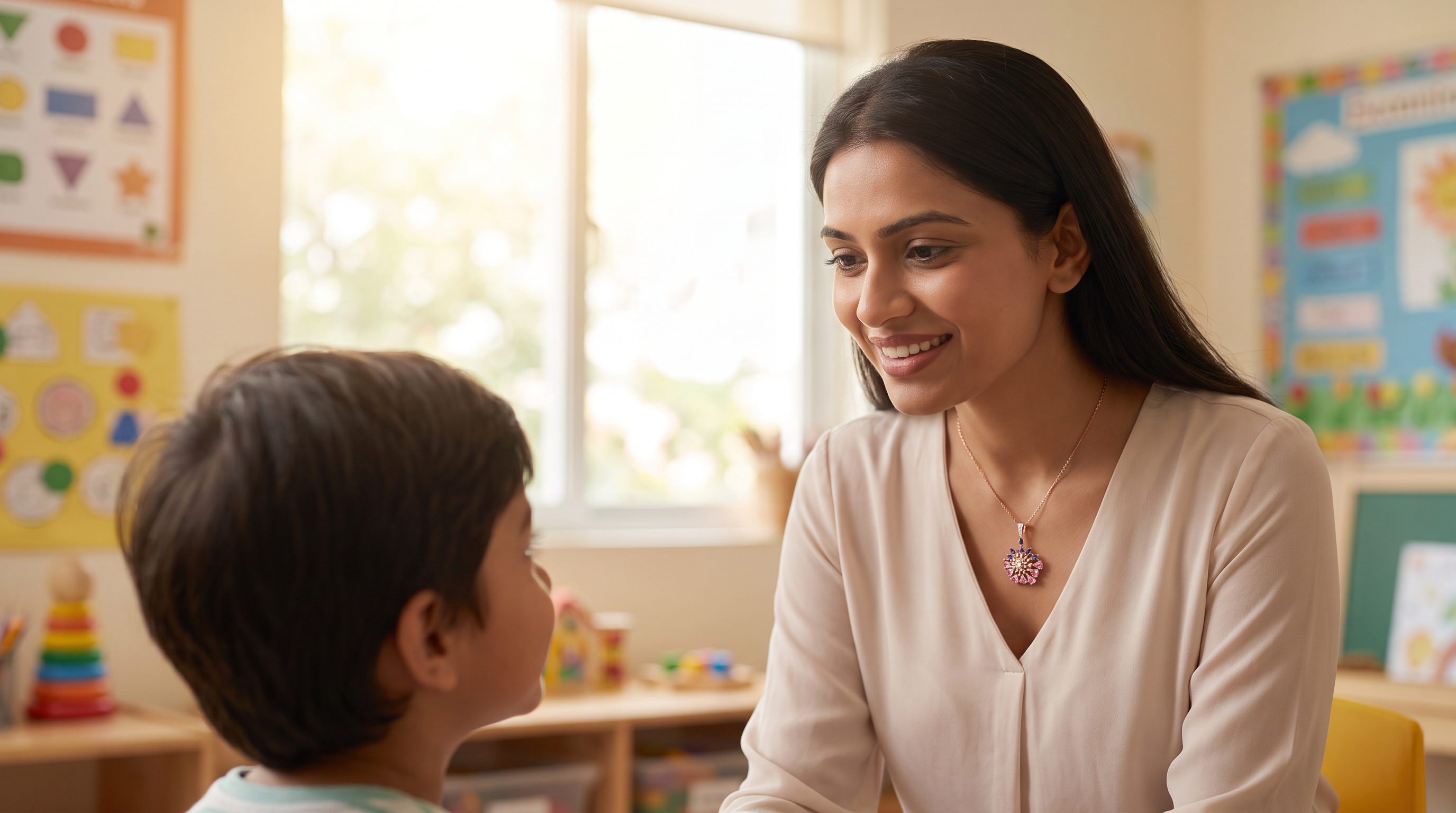 Children’s Day Quotes in English 2027 banner with The Thaloria Pendant