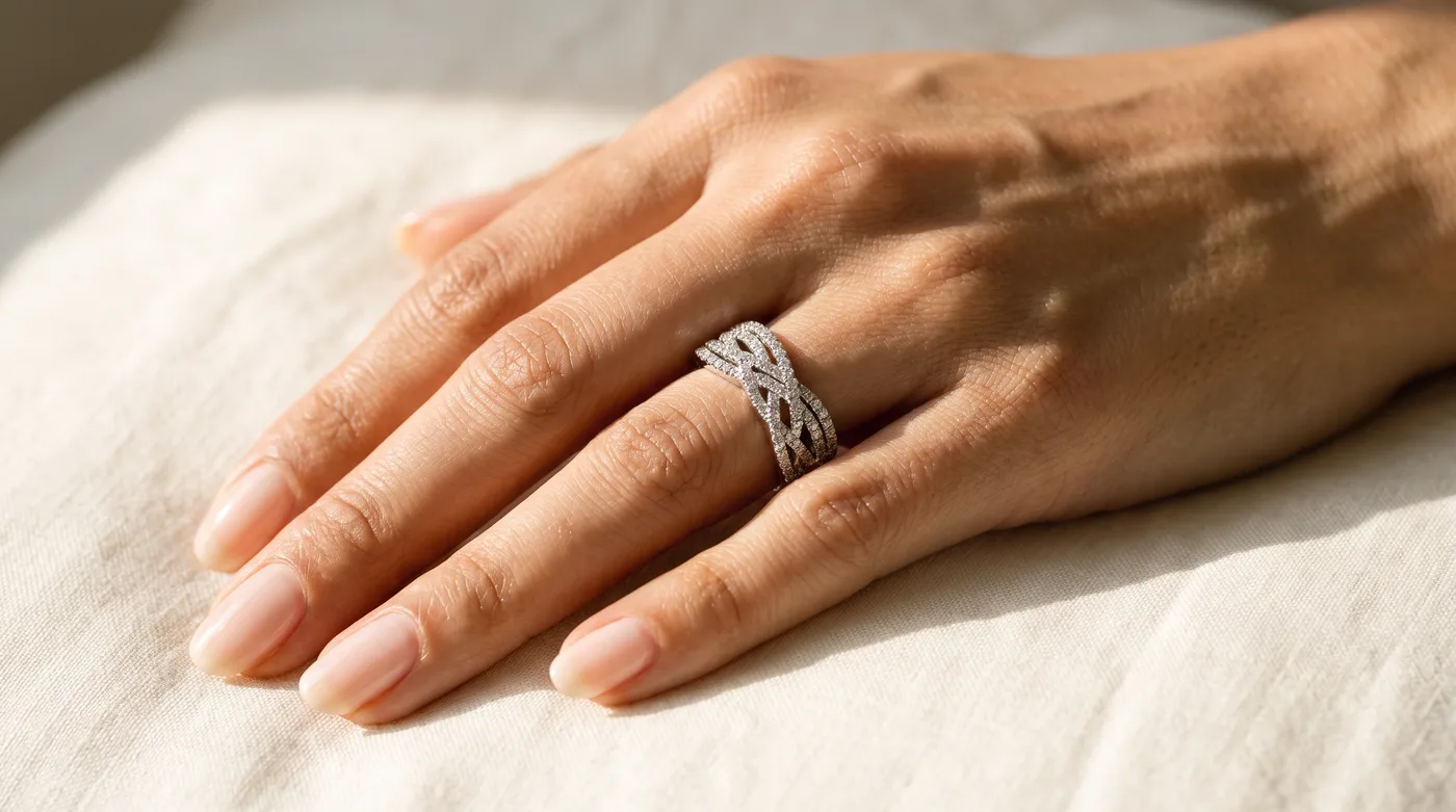 Real silver rings for women 2026 featured styling: The Malibu Ring