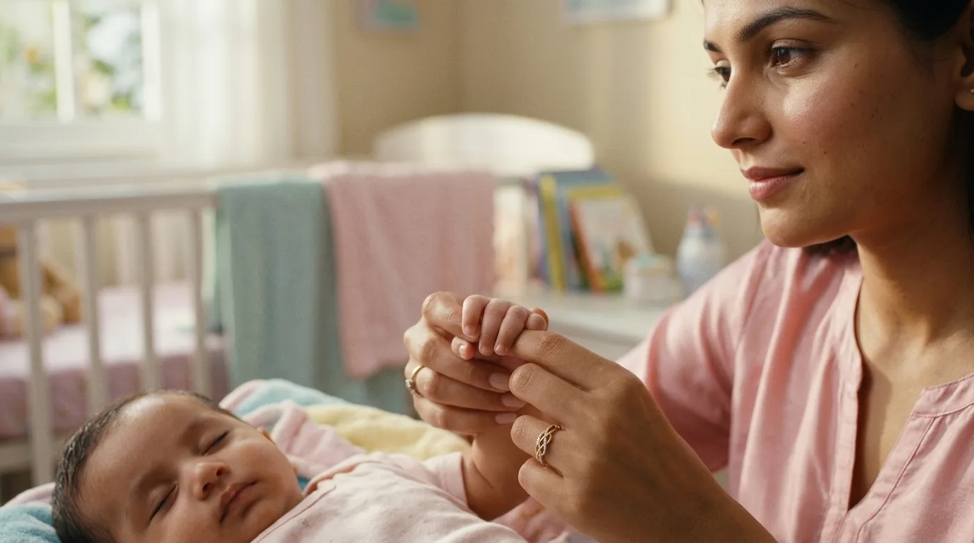 Baby Gold Ring Buying Guide 2026: Infant Safety Architecture, 18K vs 22K Purity, Sizing Secrets & Keepsake Traditions