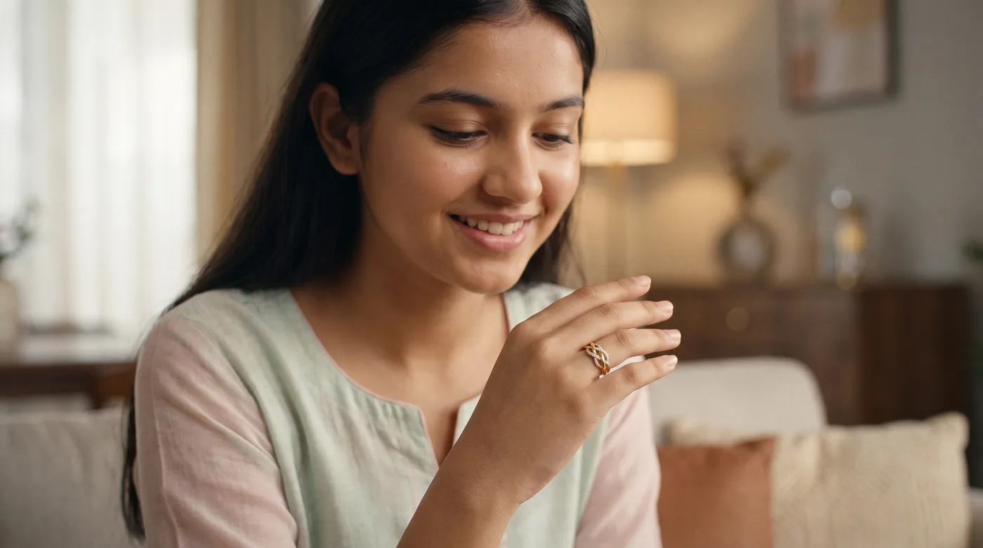 Finger Rings for Girls Buying Guide 2026: Design Styles, Gold Purity, Ring Finger Meaning & Sizing